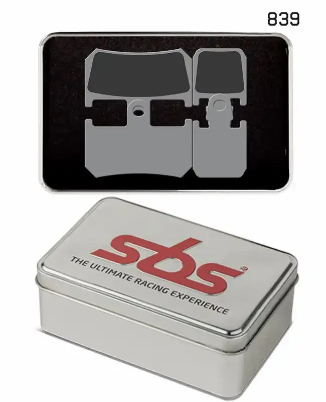 Предни състезателни накладки SBS 839DS-1 – синтеровани