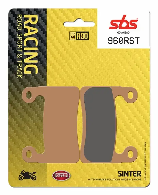 Предни състезателни накладки SBS 960RST – синтеровани