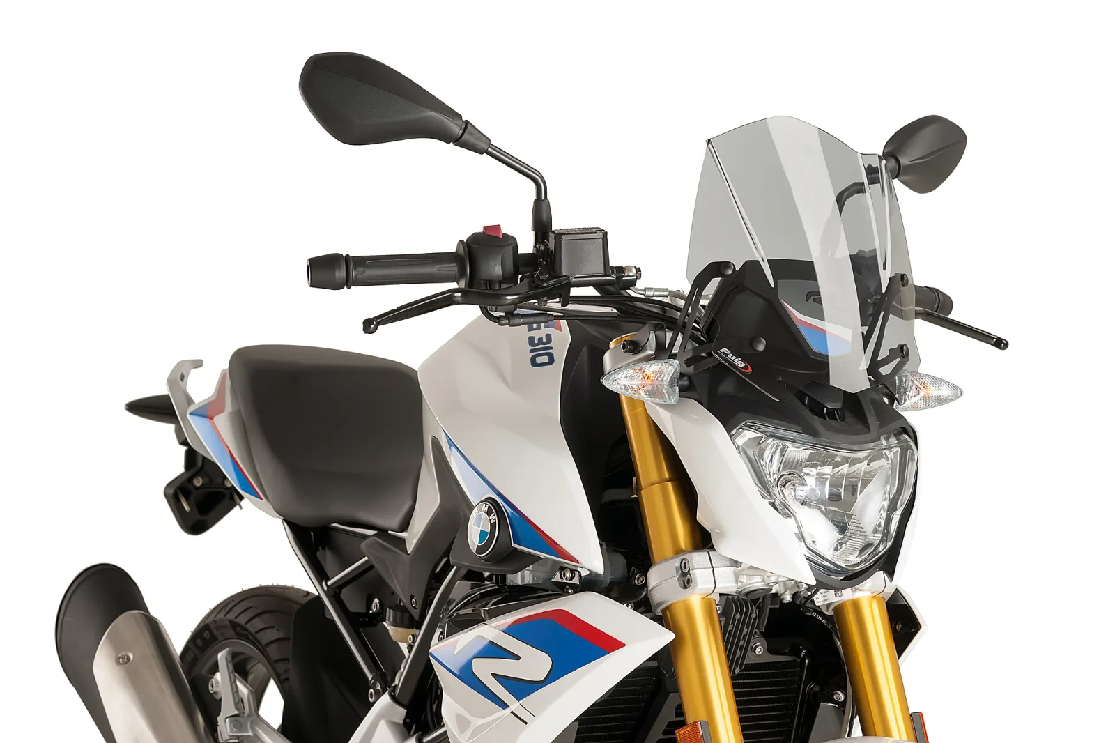 Puig Слюда New Generation Sport за BMW G 310 R (2016–2026) – Опушена