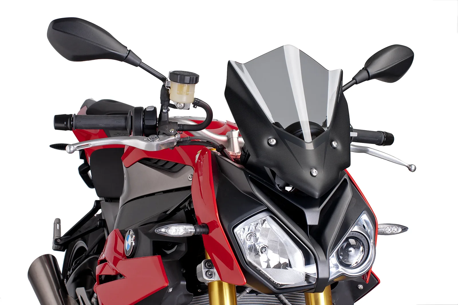 Puig Слюда New Generation Sport за BMW S 1000 R (2014–2018) – Опушена