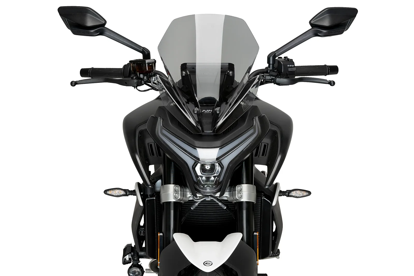 Puig Слюда New Generation Sport за CF Moto 800 NK (2023–2026) – Опушена