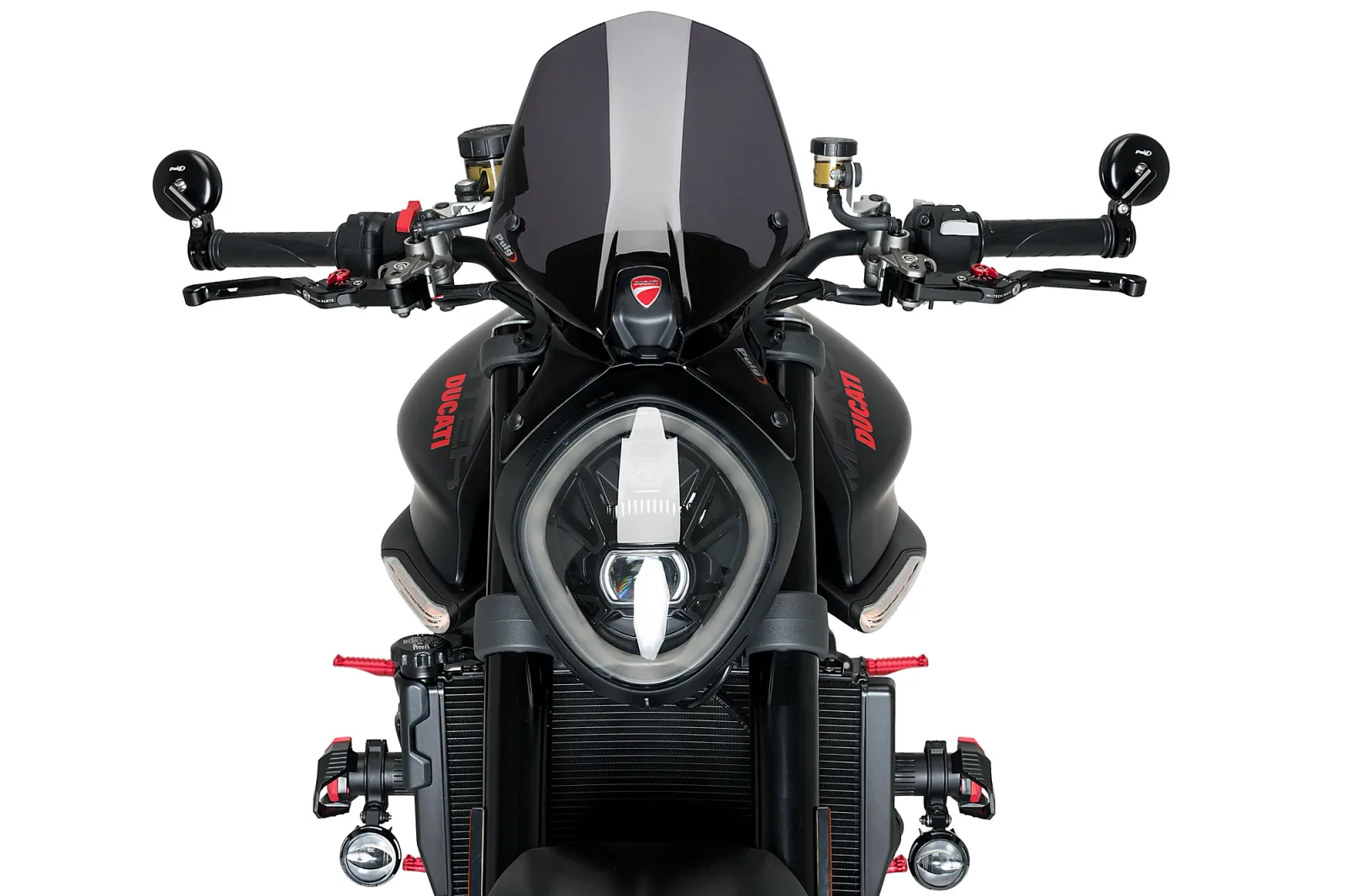 Puig Слюда New Generation Sport за Ducati Monster 937 (2021–2025) – Тъмно опушена