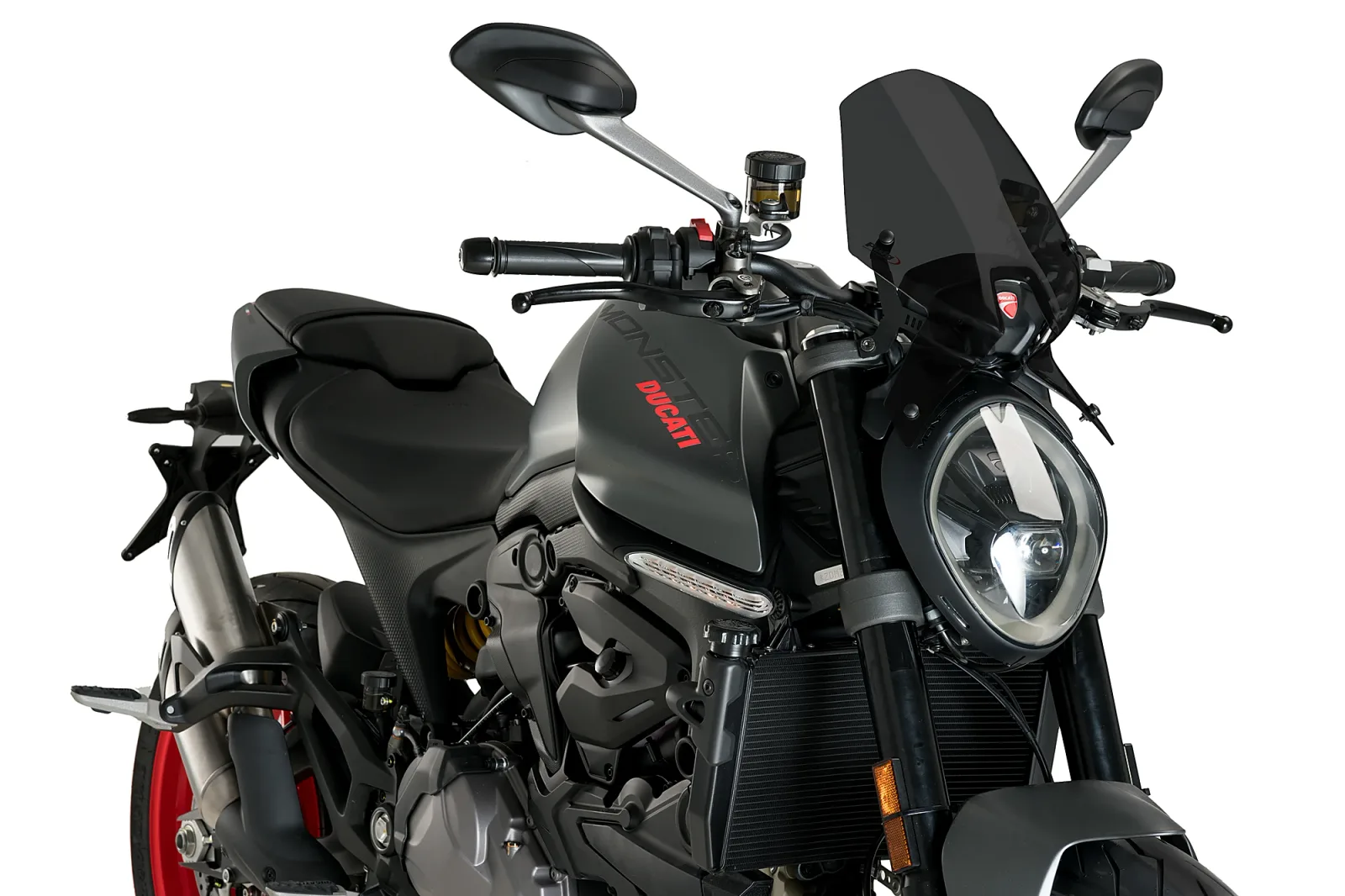 Puig Слюда New Generation Sport за Ducati Monster 937 (2021–2025) – Тъмно опушена