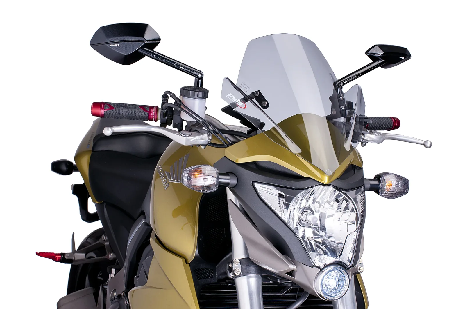 Puig Слюда New Generation Sport за Honda CB 1000R (2011–2016) – Опушена