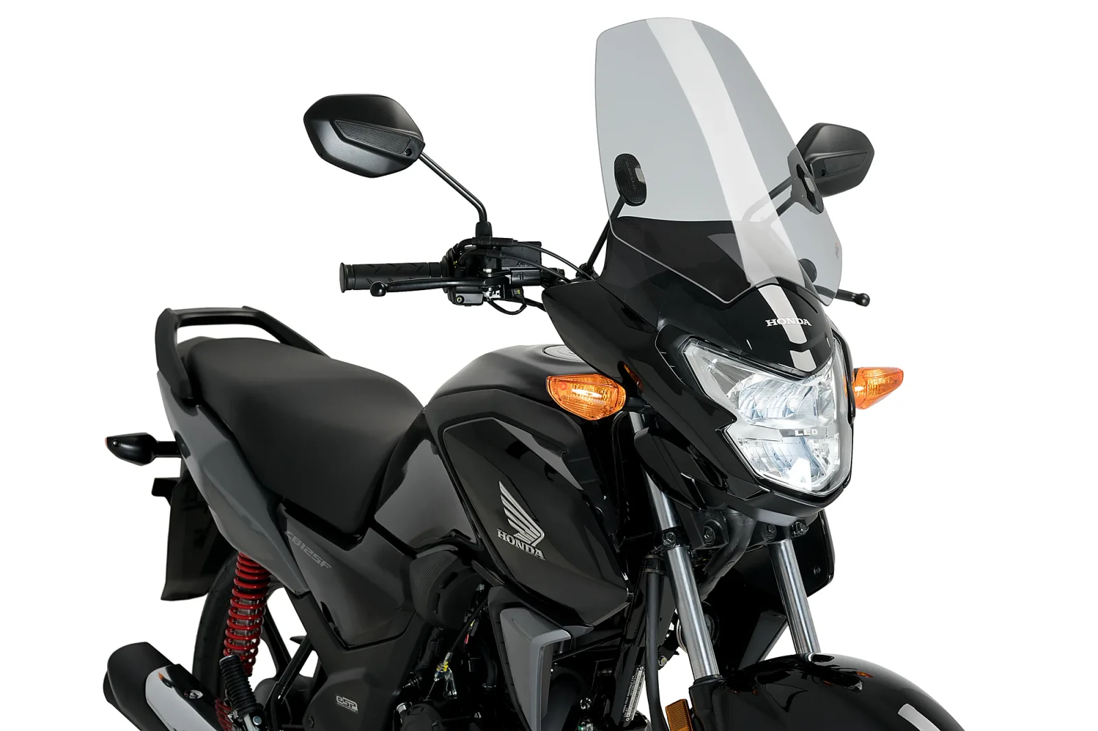 Puig Слюда New Generation Sport за Honda CB 125F (2015–2026) – Опушена