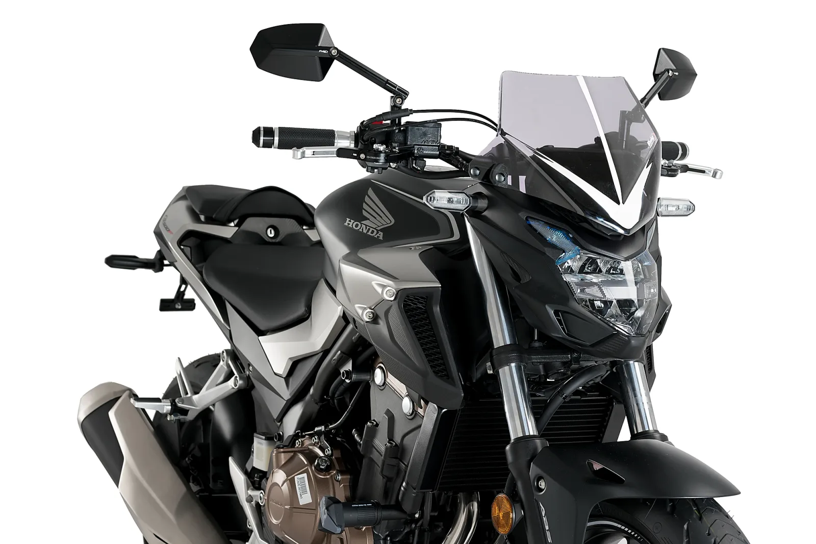 Puig Слюда New Generation Sport за Honda CB 500F (2016–2024) – Опушена