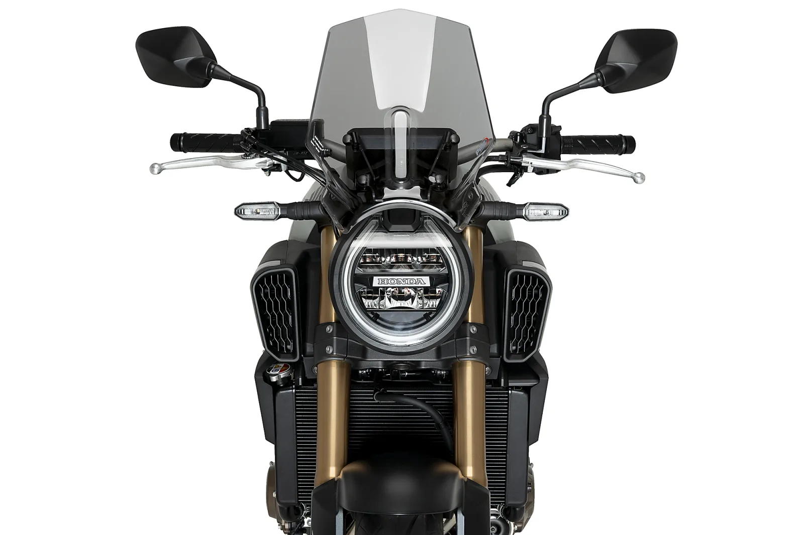 Puig Слюда New Generation Sport за Honda CB 650R (2024–2026) – Опушена