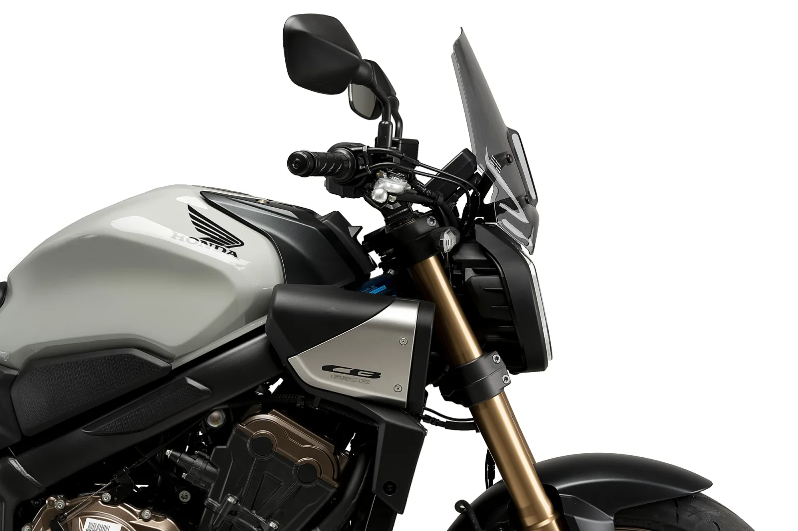 Puig Слюда New Generation Sport за Honda CB 650R (2024–2026) – Опушена