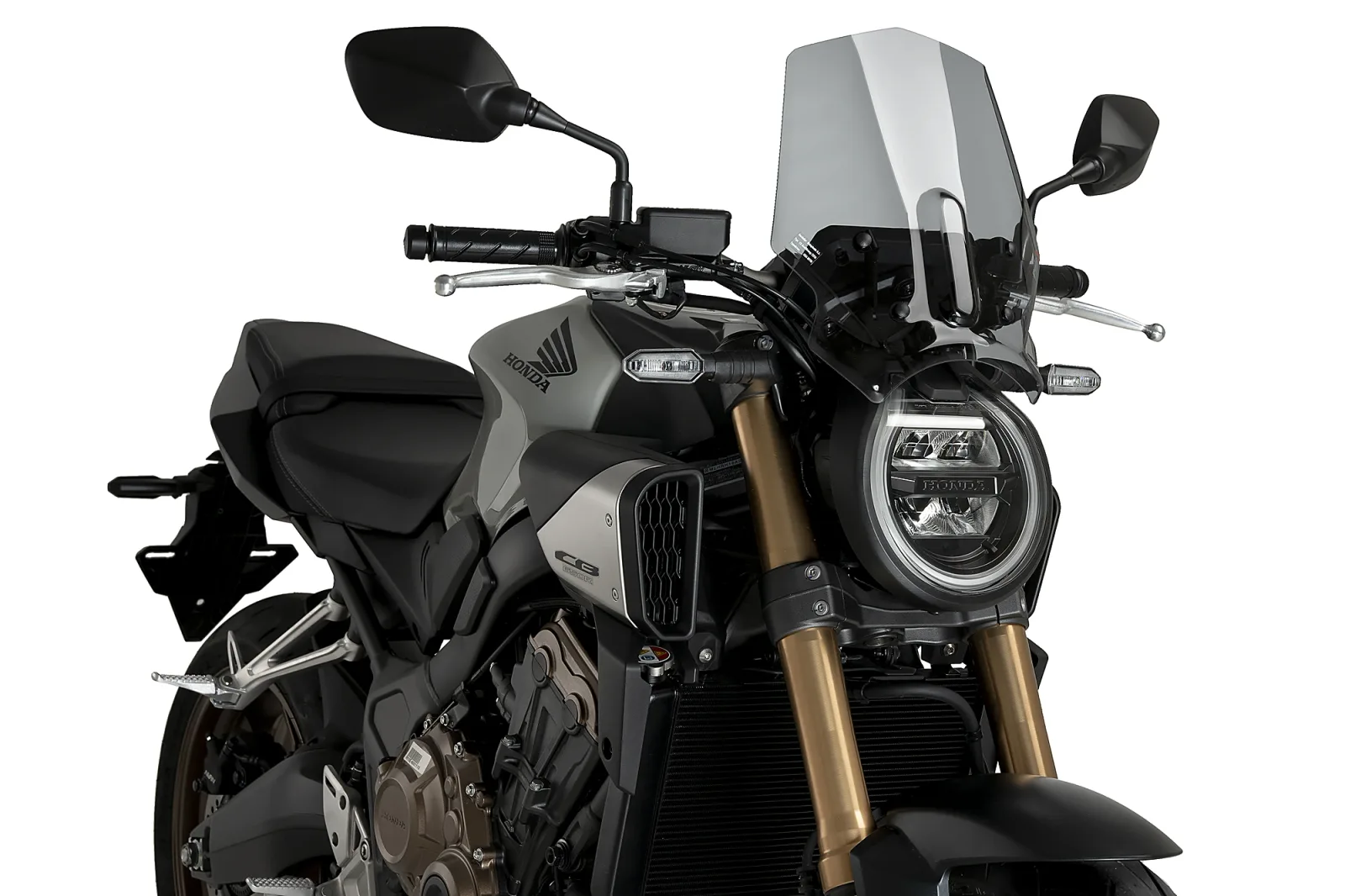 Puig Слюда New Generation Sport за Honda CB 650R (2024–2026) – Опушена