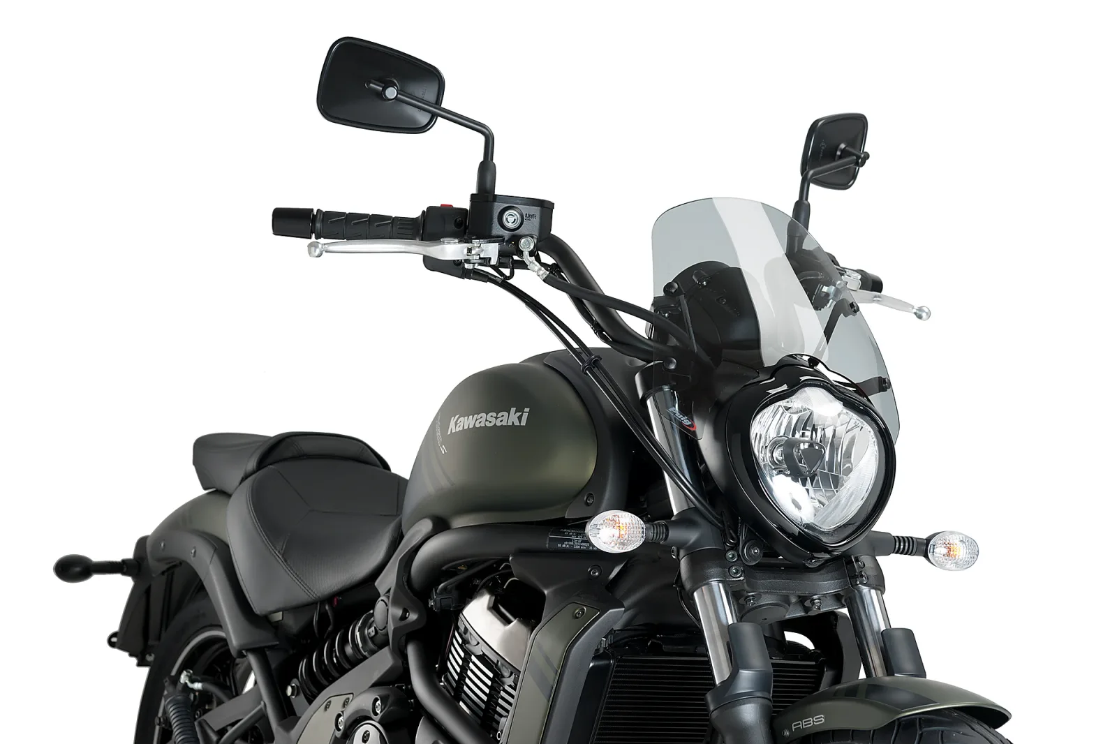 Puig Слюда New Generation Sport за Kawasaki Vulcan S 650 (2015–2026) – Опушена