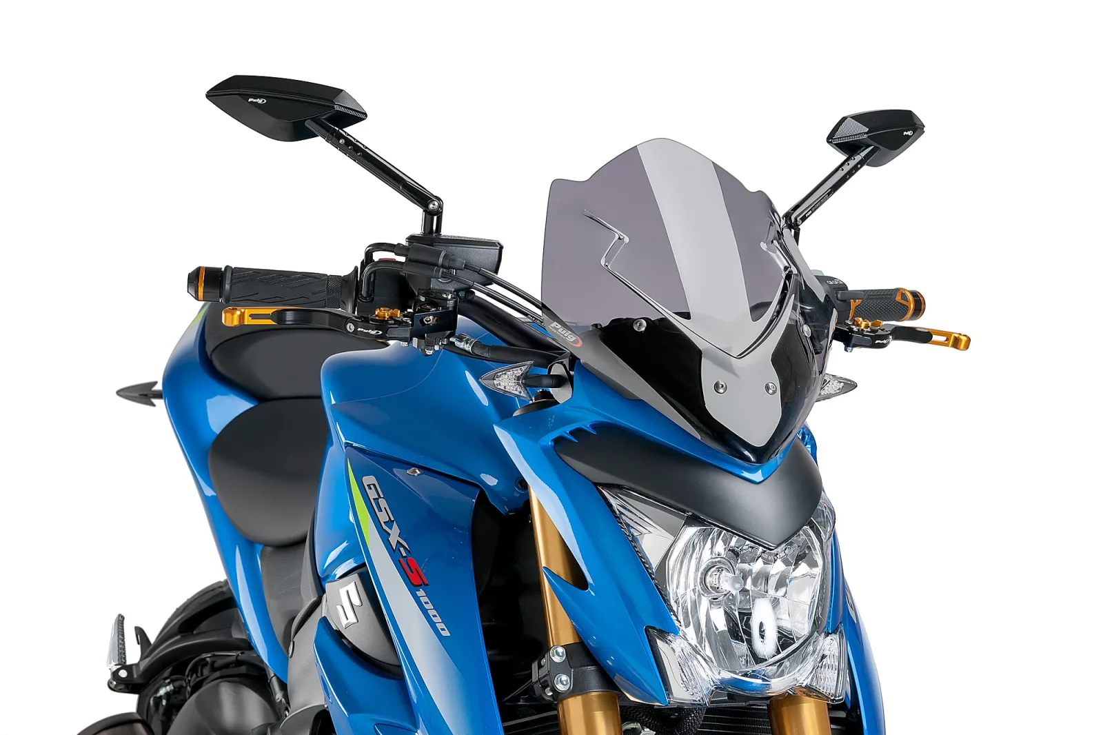 Puig Слюда New Generation Sport за Suzuki GSX-S 1000 (2015–2020) – Опушена