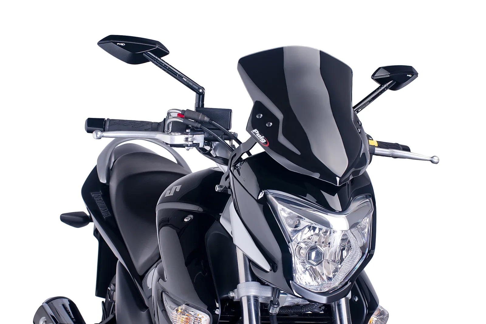 Puig Слюда New Generation Sport за Suzuki Inazuma 250 (2013–2016) – Черна