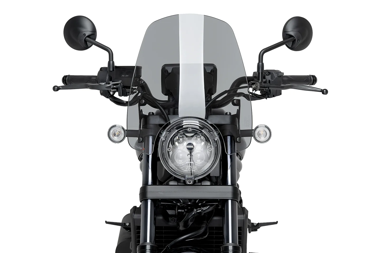 Puig Слюда New Generation Touring за Honda CMX 1100 Rebel (2021–2026) – Опушена