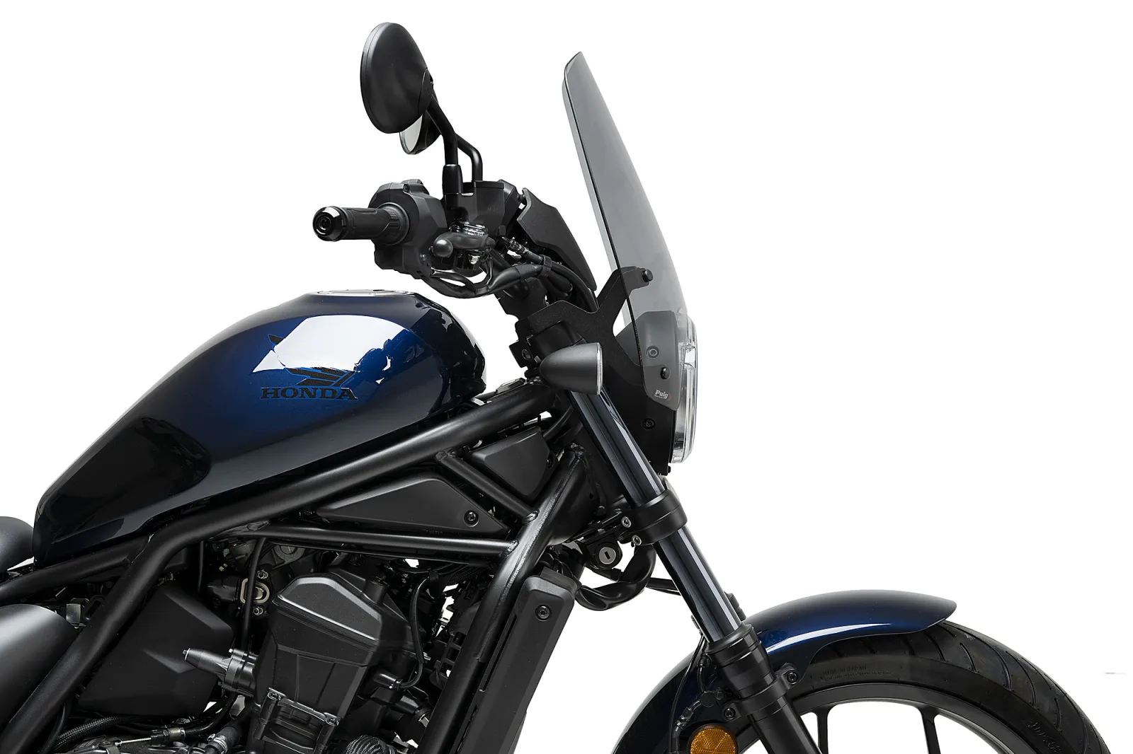 Puig Слюда New Generation Touring за Honda CMX 1100 Rebel (2021–2026) – Опушена
