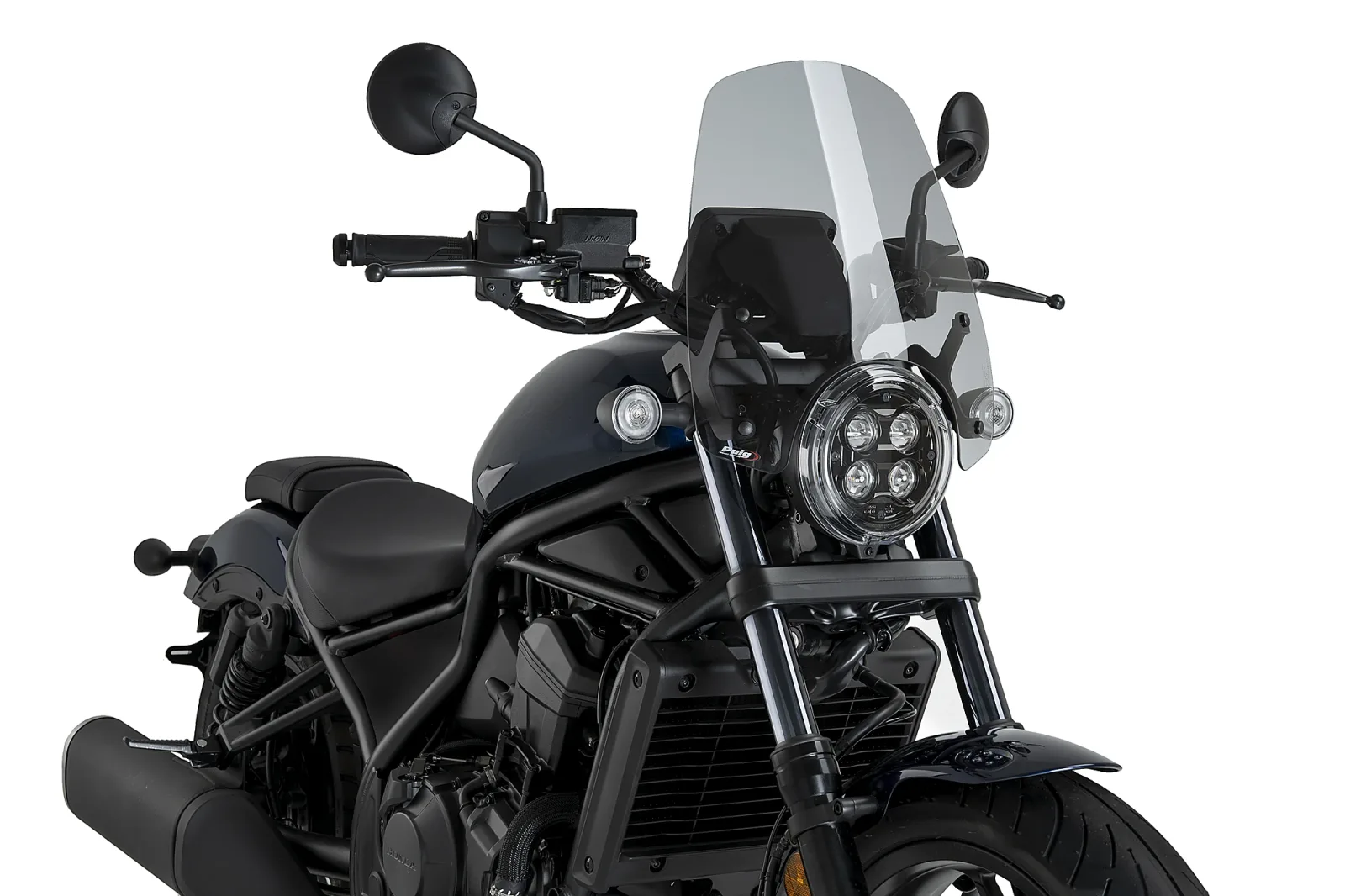 Puig Слюда New Generation Touring за Honda CMX 1100 Rebel (2021–2026) – Опушена