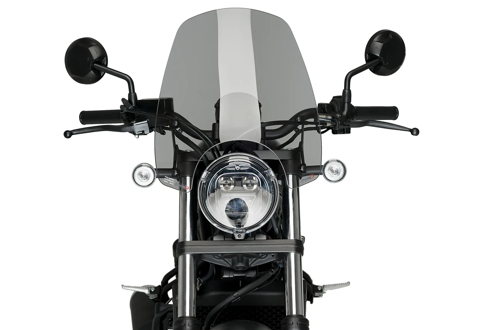 Puig Слюда New Generation Touring за Honda CMX 500 Rebel (2017–2026) – Опушена