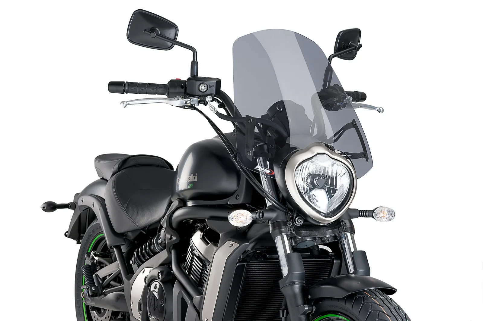 Puig Слюда New Generation Touring за Kawasaki Vulcan S 650 (2015–2026) – Опушена