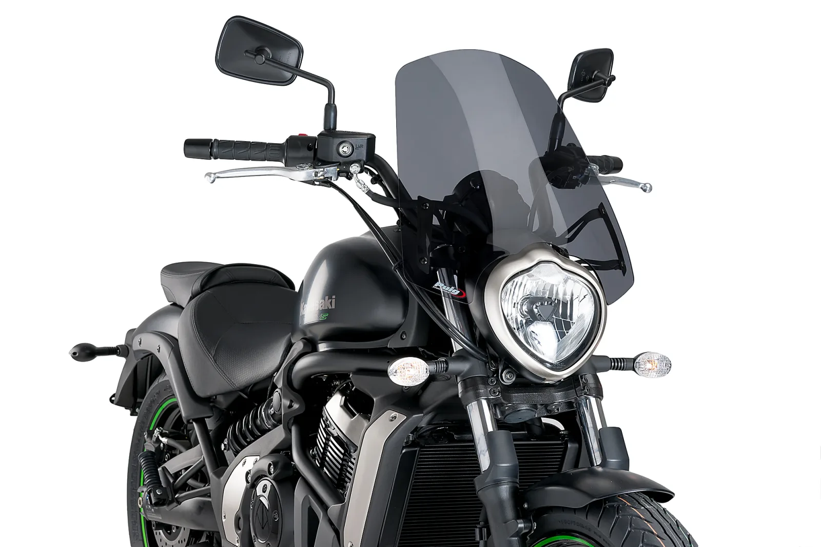 Puig Слюда New Generation Touring за Kawasaki Vulcan S 650 (2015–2026) – Тъмно опушена