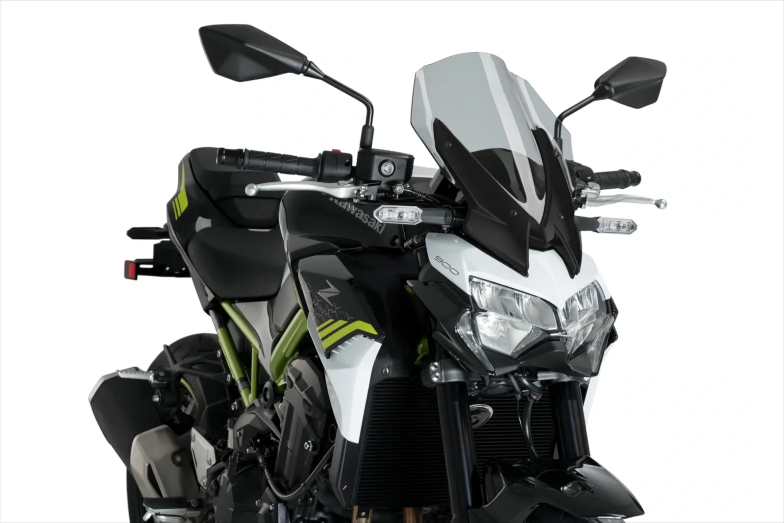 Puig Слюда New Generation Touring за Kawasaki Z900 (2020–2024) – Опушена