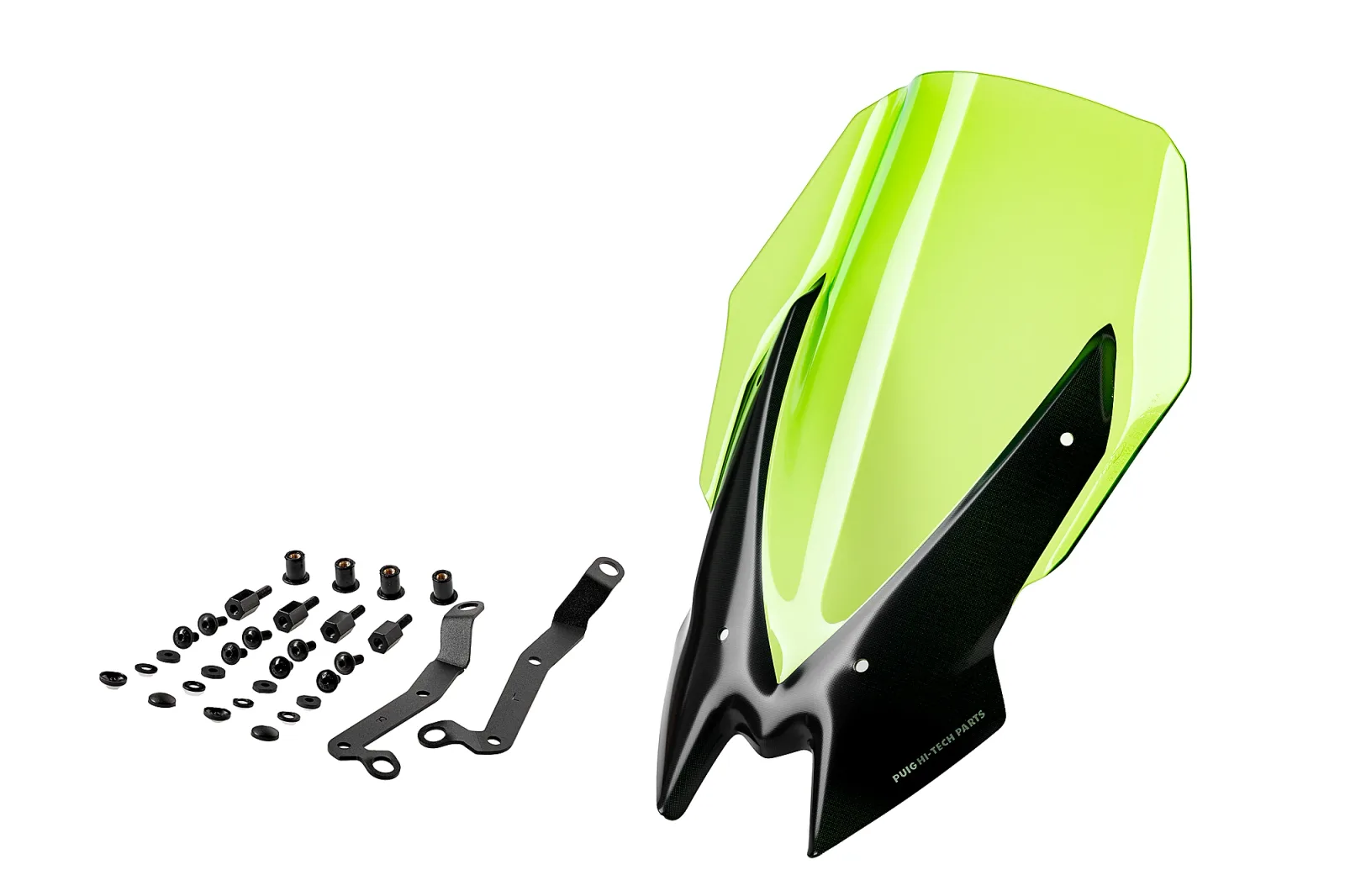 Puig Слюда New Generation Touring за Kawasaki Z900 (2020–2024) – Зелена