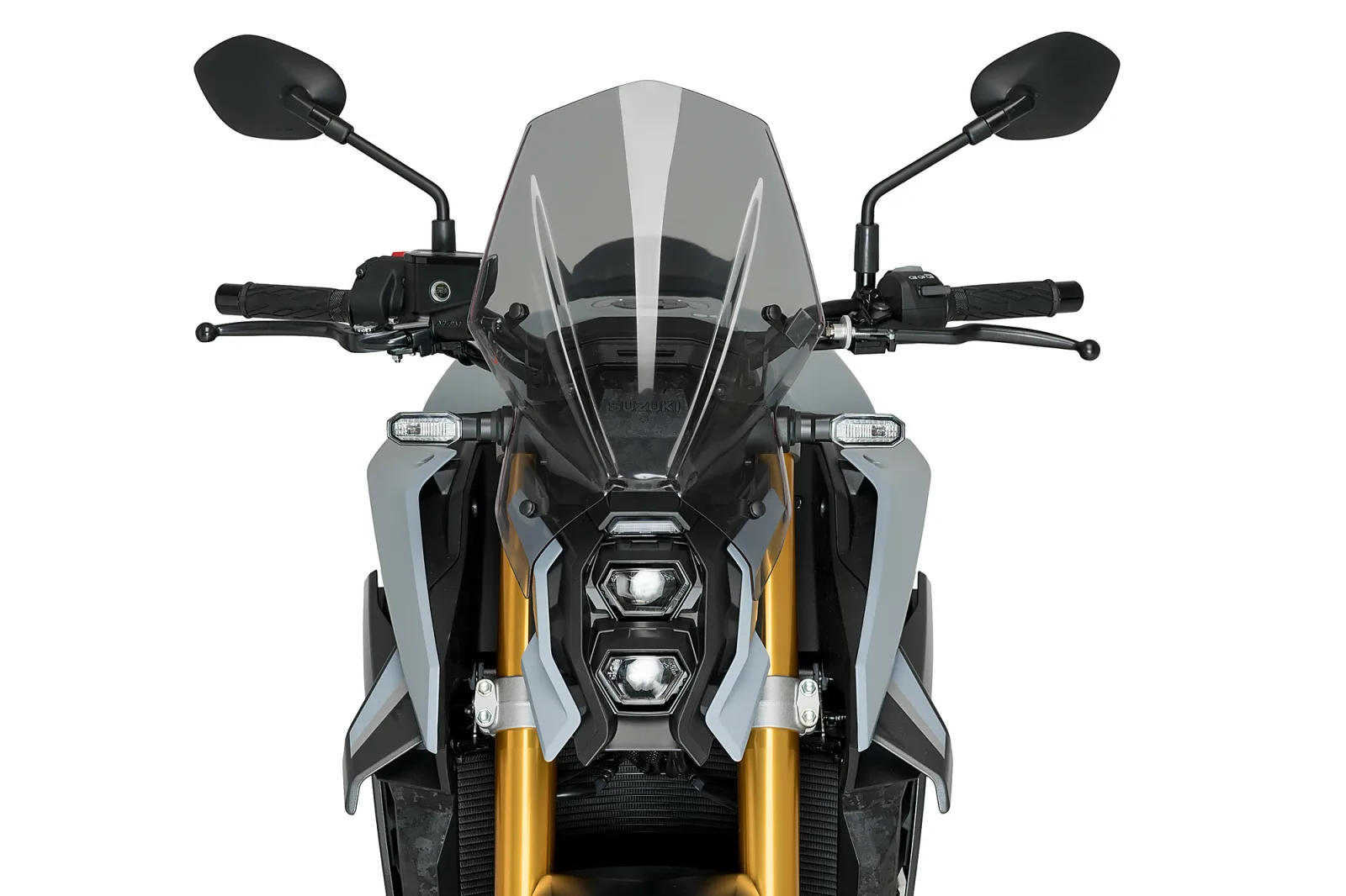 Puig Слюда New Generation Touring за Suzuki GSX-S 1000 (2021–2024), GSX-S 950 (2022–2023) – Опушена