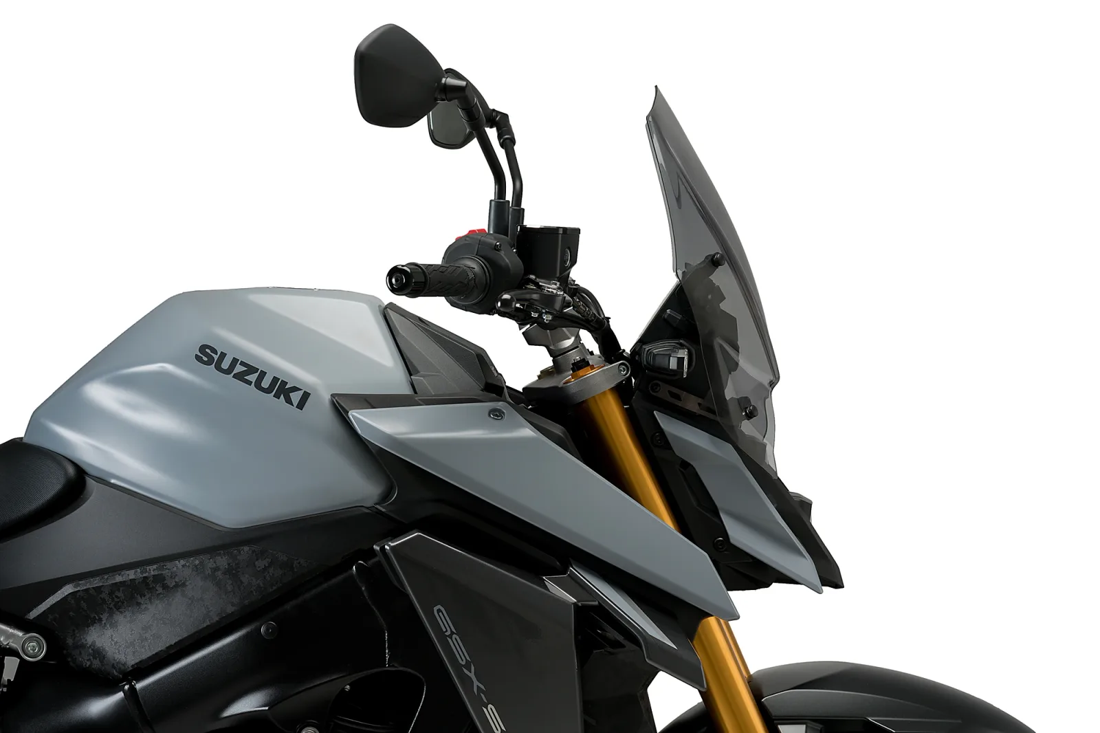Puig Слюда New Generation Touring за Suzuki GSX-S 1000 (2021–2024), GSX-S 950 (2022–2023) – Опушена