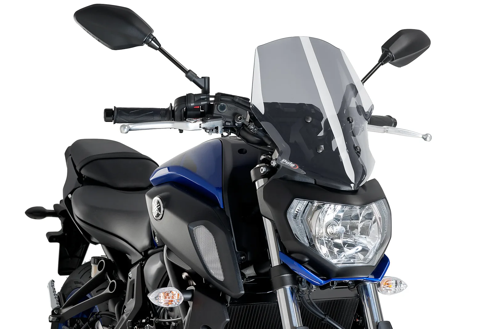Puig Слюда New Generation Touring за Yamaha MT-07 (2018–2020) – Опушена
