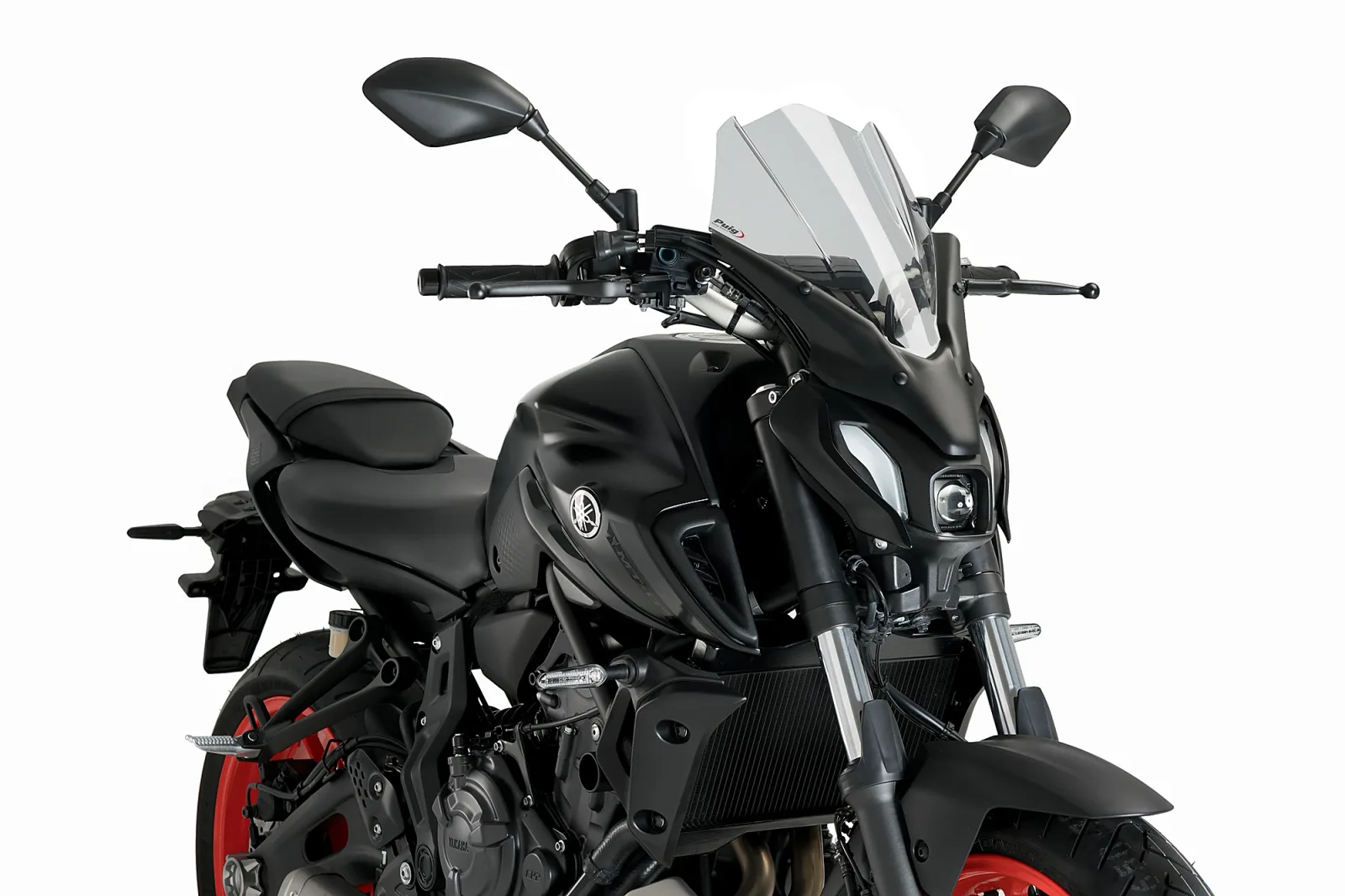 Puig Слюда New Generation Touring за Yamaha MT-07 (2021–2024) – Опушена