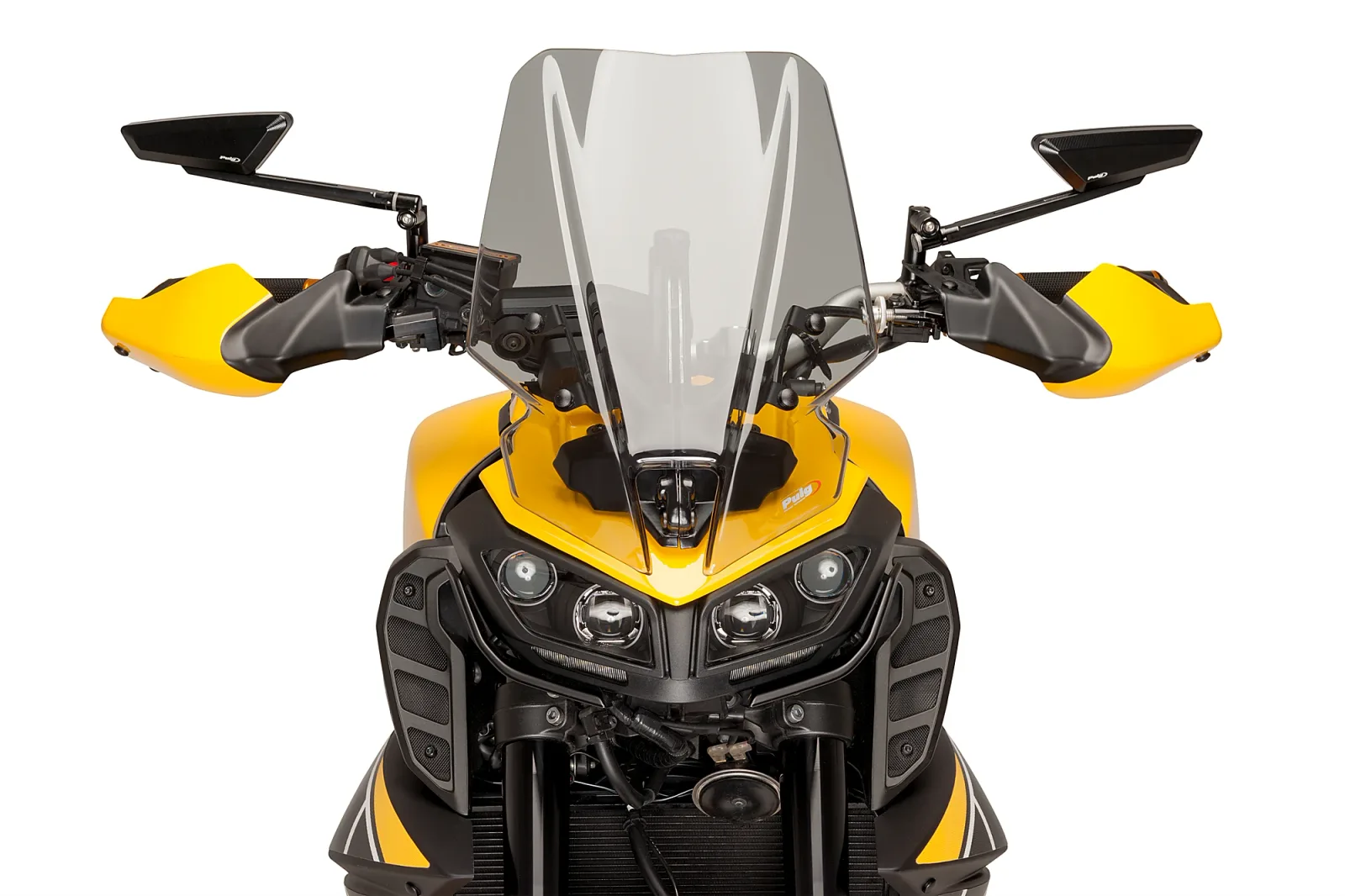 Puig Слюда New Generation Touring за Yamaha MT-09 (2017–2020), MT-09 SP (2018–2020) – Опушена