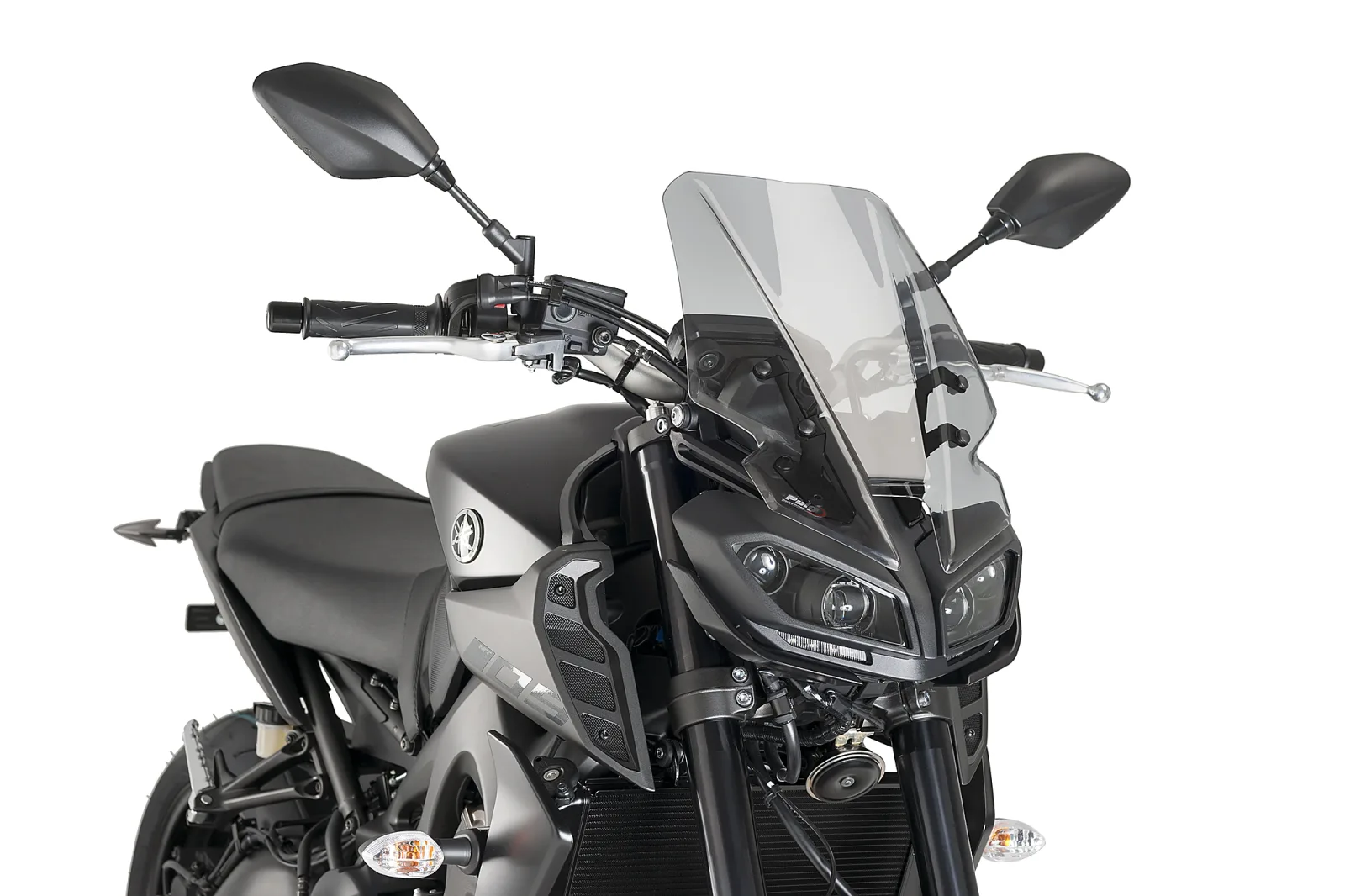Puig Слюда New Generation Touring за Yamaha MT-09 (2017–2020), MT-09 SP (2018–2020) – Опушена