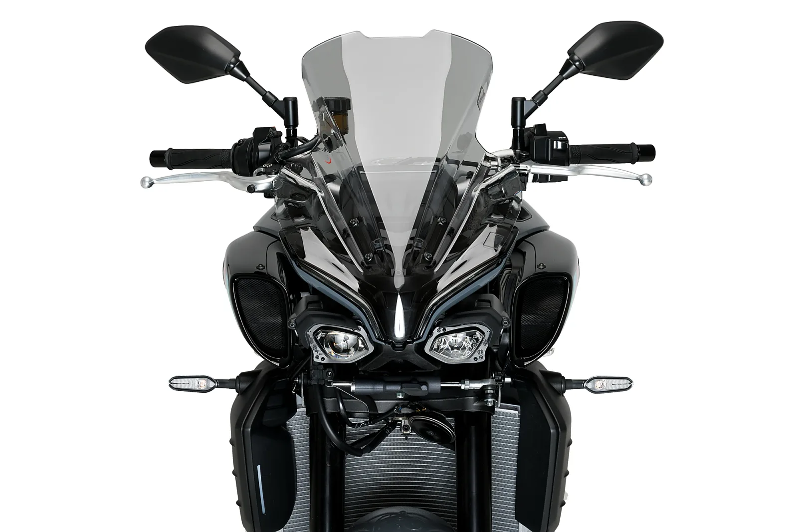 Puig Слюда New Generation Touring за Yamaha MT-10 (2022–2026), MT-10 SP (2022–2026) – Опушена