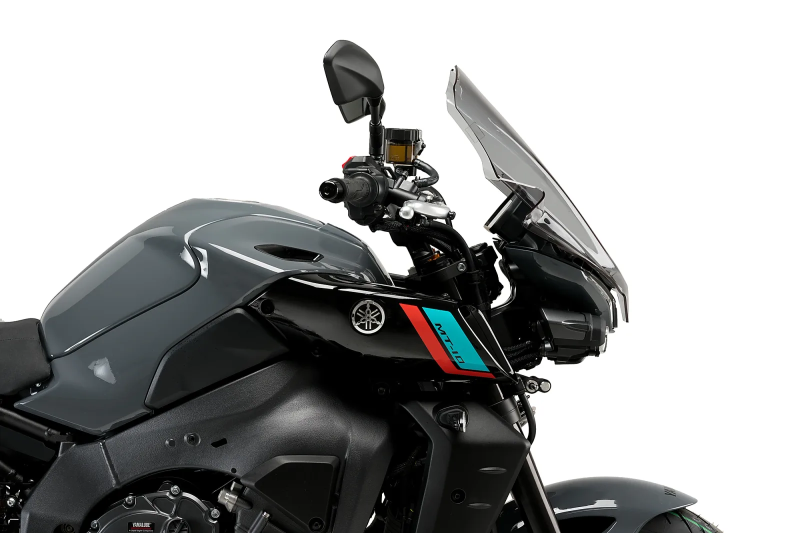 Puig Слюда New Generation Touring за Yamaha MT-10 (2022–2026), MT-10 SP (2022–2026) – Опушена