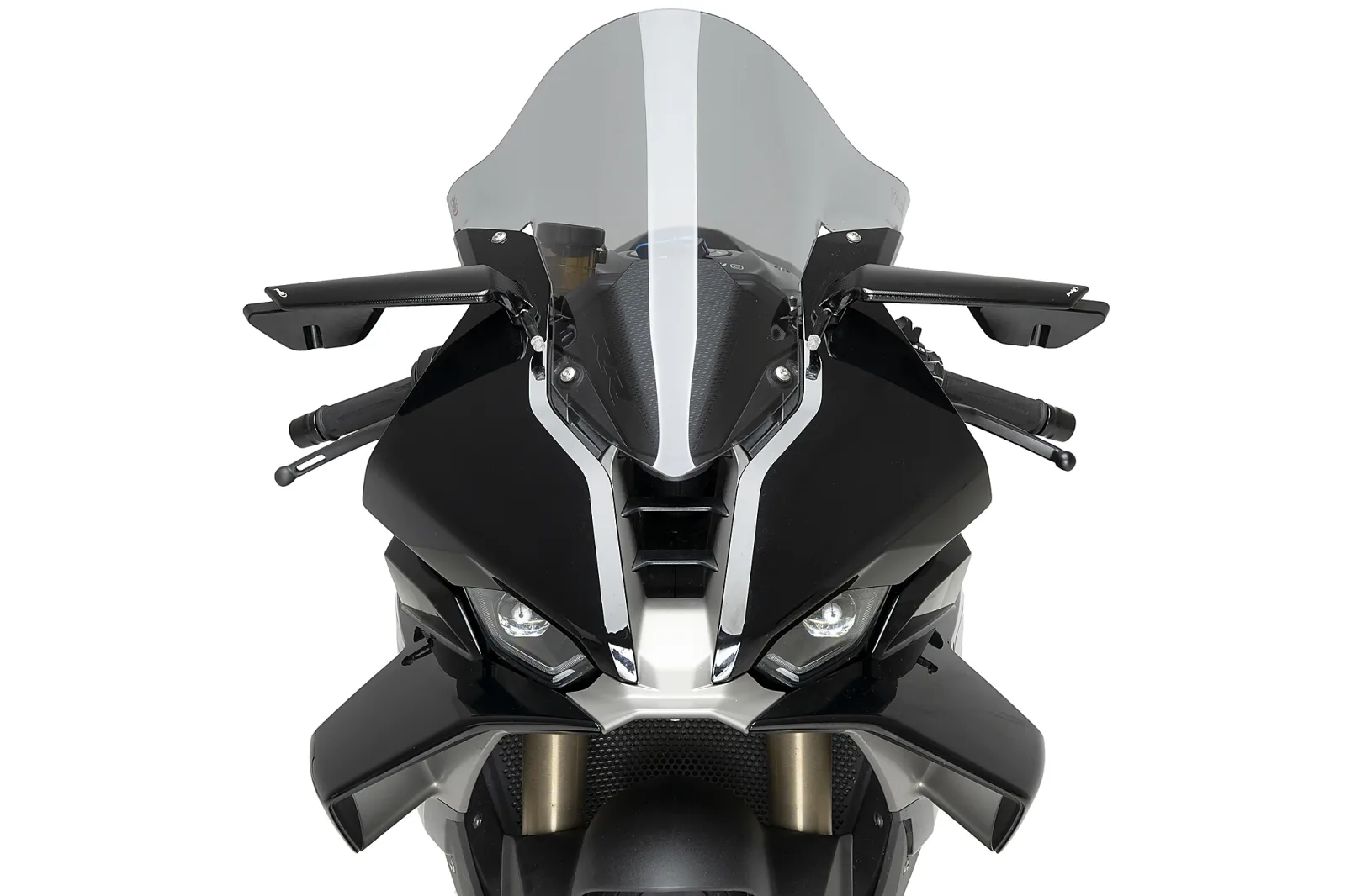 Puig Слюда R-Racer за BMW S 1000 RR (2019–2026), M 1000 RR (2021–2022) – Опушена