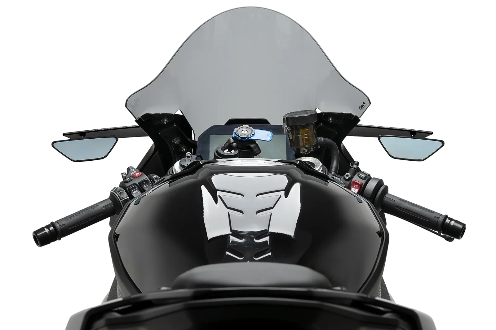 Puig Слюда R-Racer за BMW S 1000 RR (2019–2026), M 1000 RR (2021–2022) – Опушена