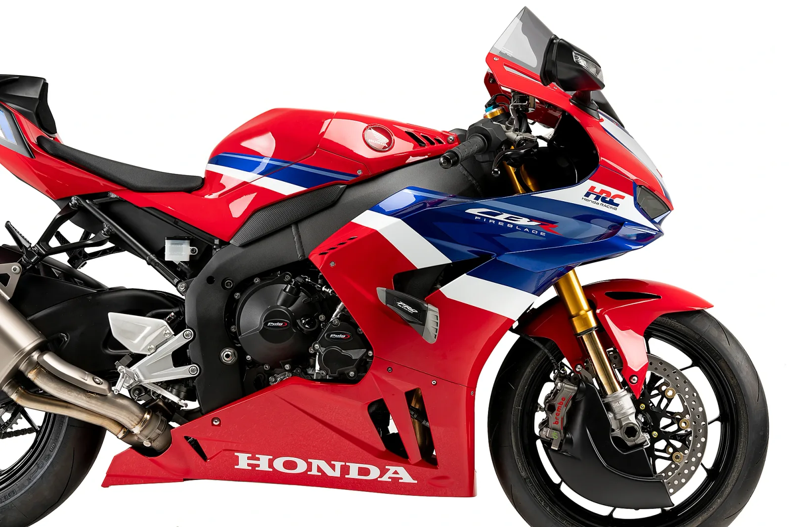 Puig Слюда R-Racer за Honda CBR 1000RR-R (2020–2025) – Опушена