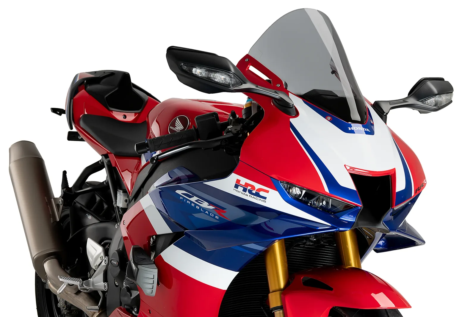 Puig Слюда R-Racer за Honda CBR 1000RR-R (2020–2025) – Опушена
