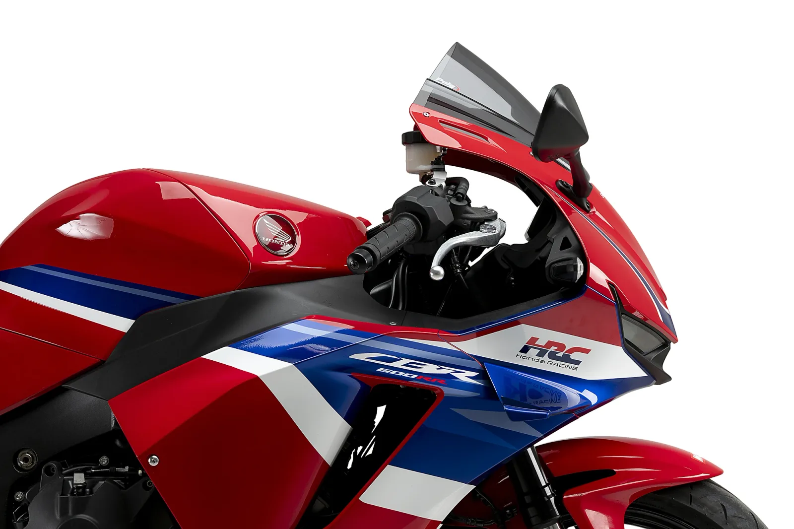 Puig Слюда R-Racer за Honda CBR 600RR (2023–2026) – Опушена