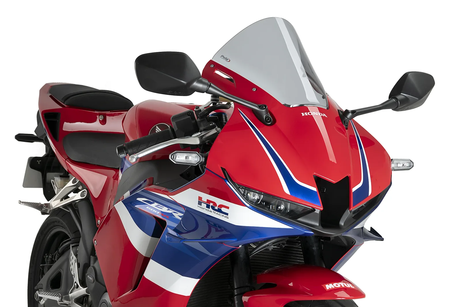Puig Слюда R-Racer за Honda CBR 600RR (2023–2026) – Опушена