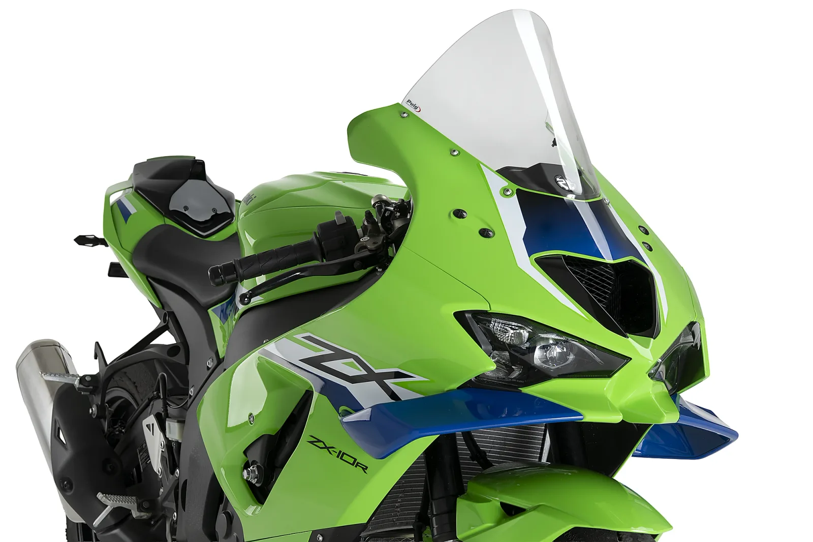 Puig Слюда R-Racer за Kawasaki ZX-10R (2021–2026), ZX-10RR (2021–2026) – Прозрачна