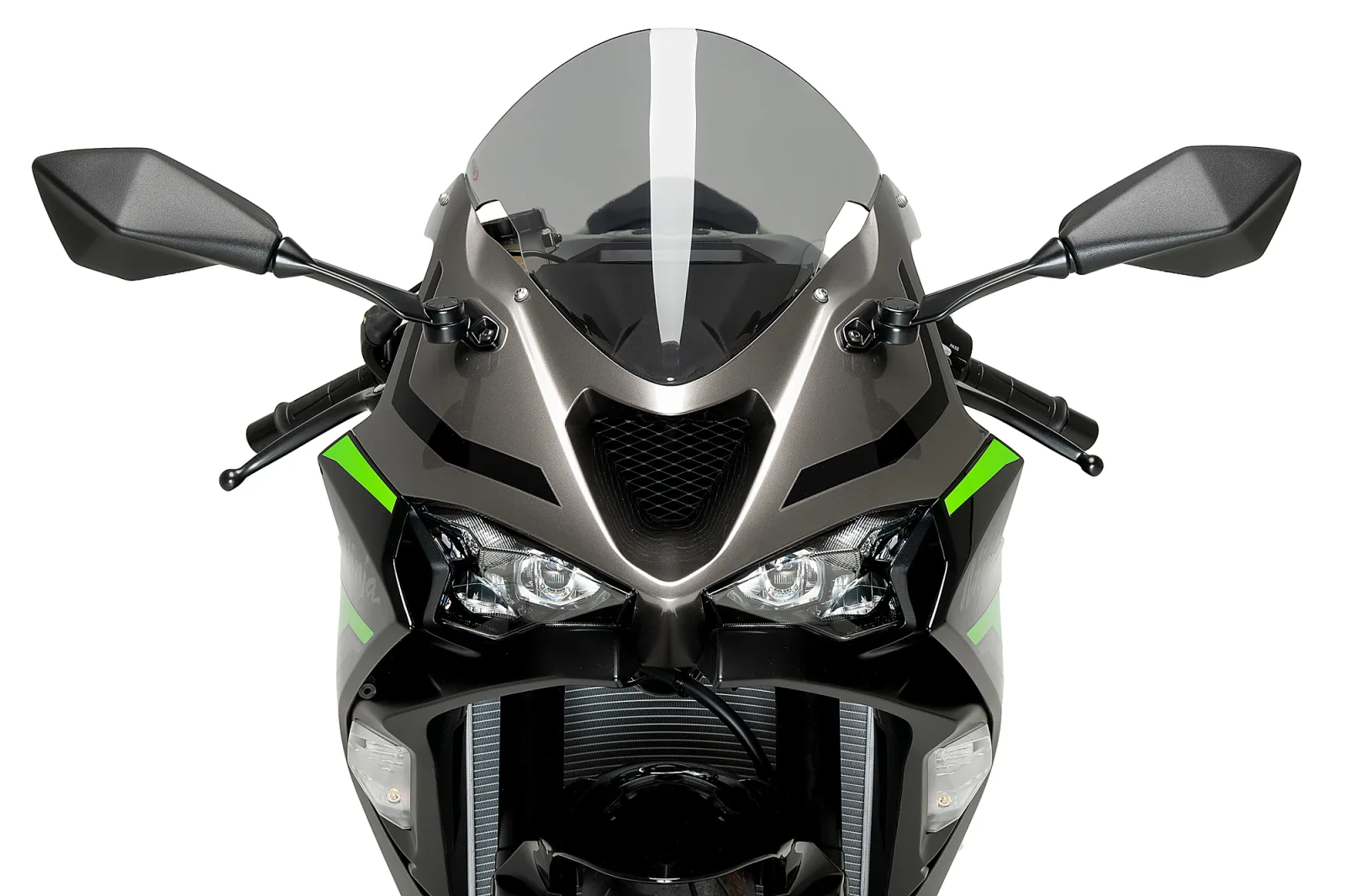 Puig Слюда R-Racer за Kawasaki ZX-6R (2024–2026) – Опушена