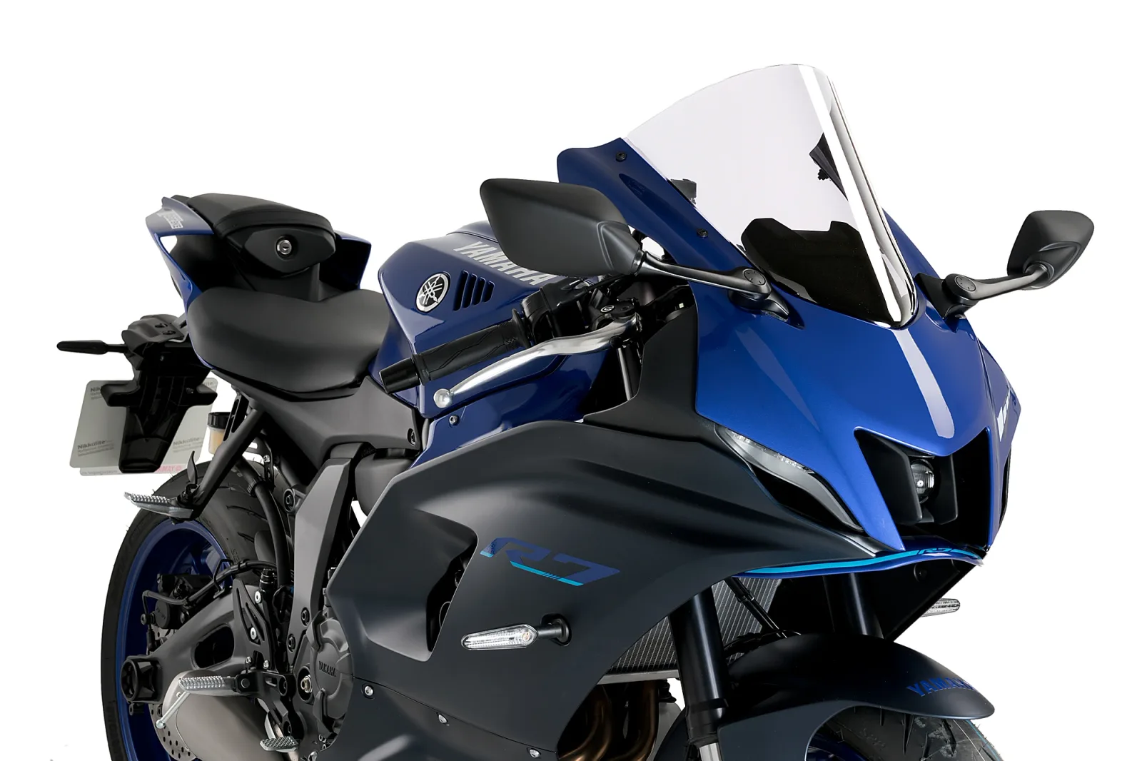 Puig Слюда R-Racer за Yamaha YZF-R6 (2017–2026), YZF-R7 (2022–2026) – Прозрачна