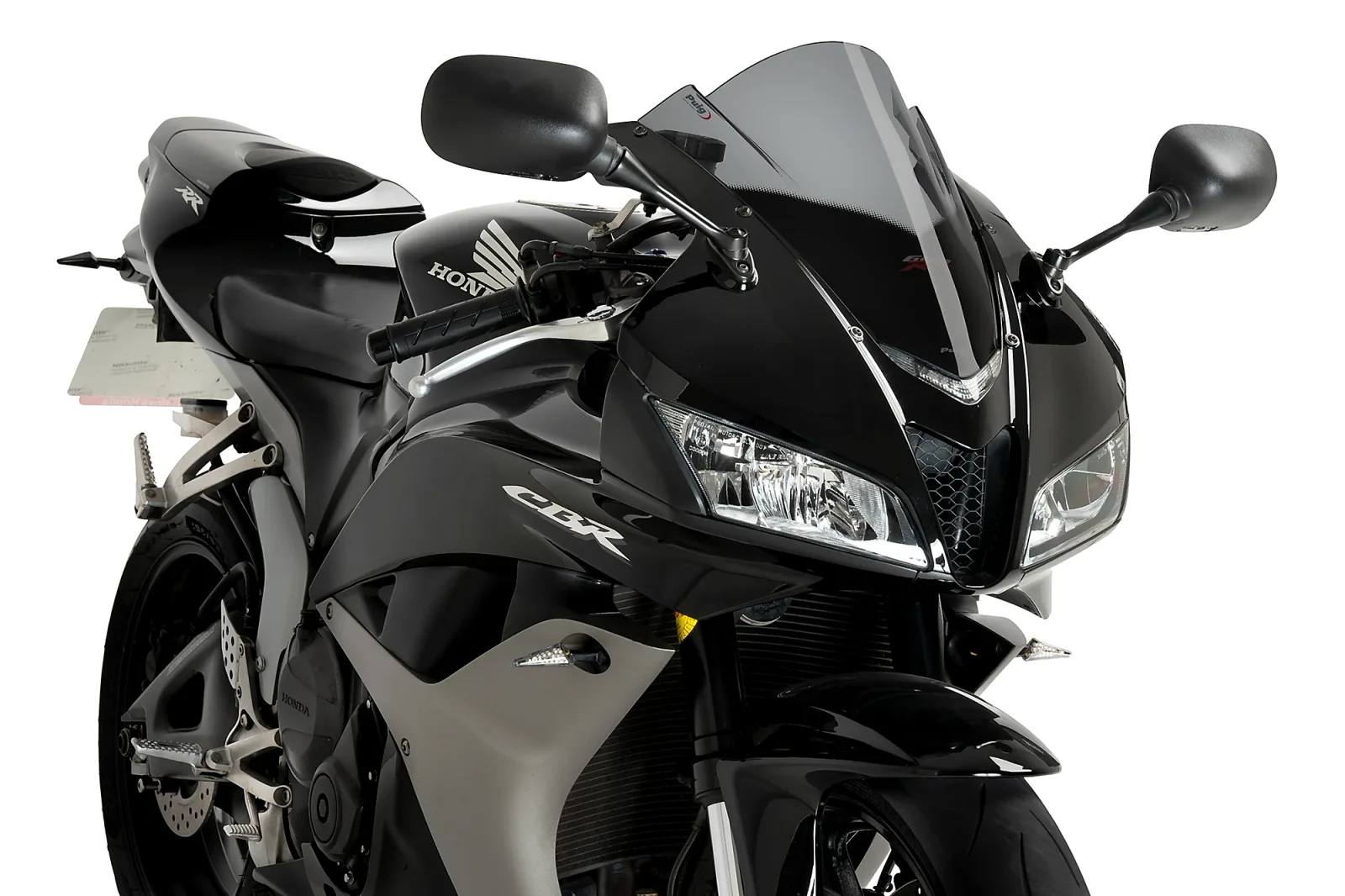 Puig Слюда Racing за Honda CBR 600RR (2007–2012) – Опушена