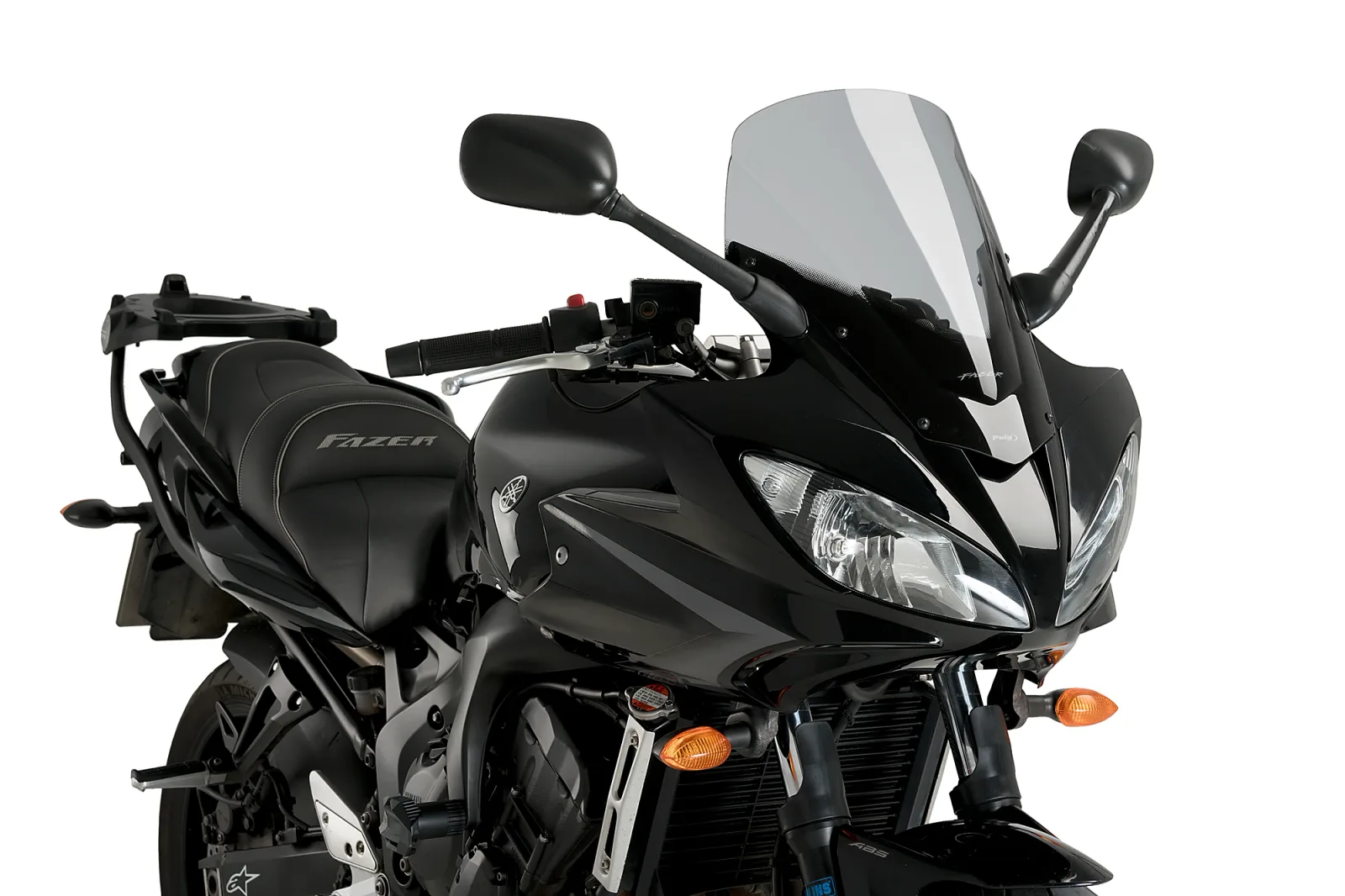 Puig Слюда Racing за Yamaha FZ6 (2007–2010) – Опушена