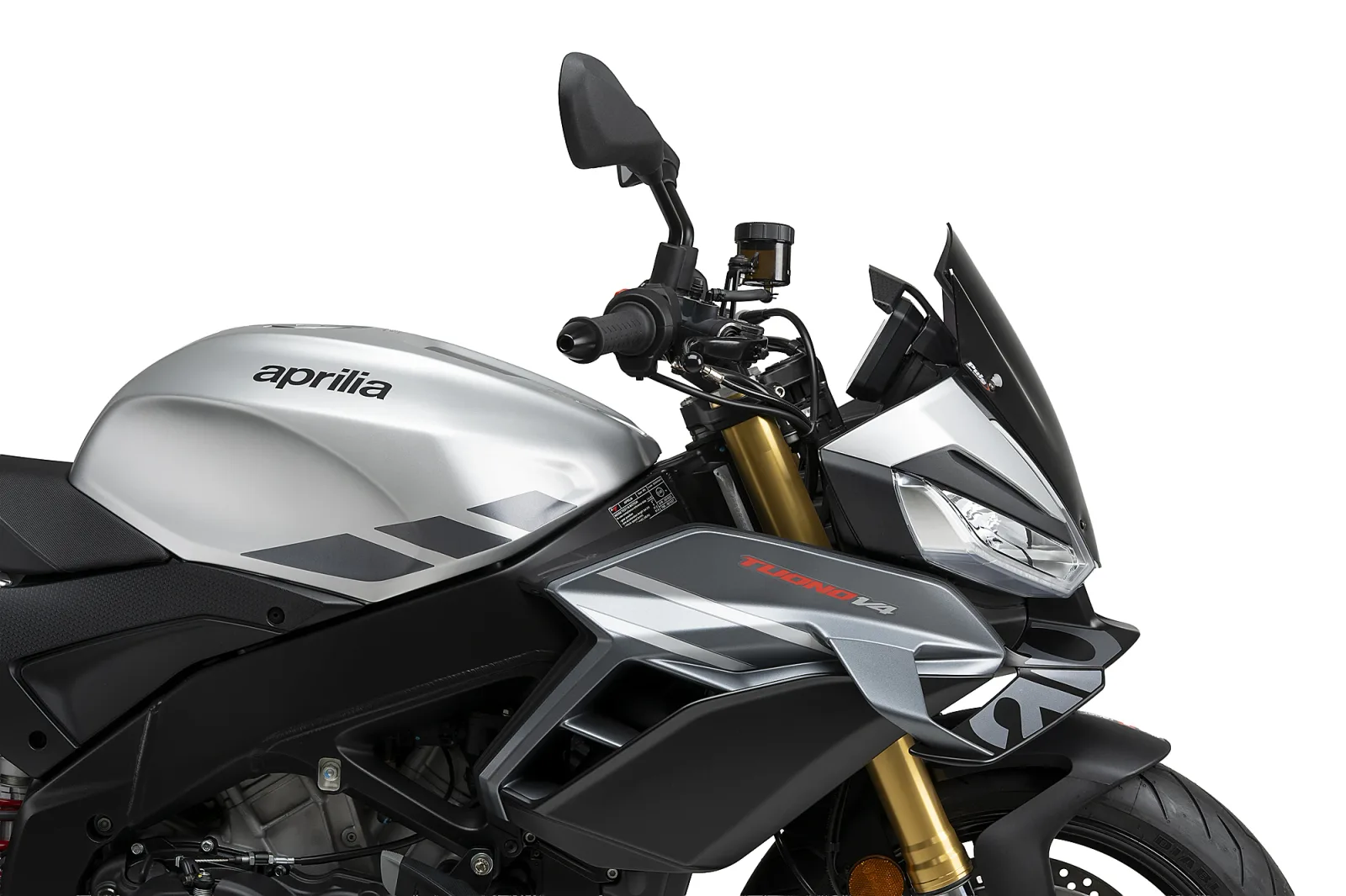 Puig Слюда Sport за Aprilia Tuono V4 1100 (2025–2026) – Тъмно опушена