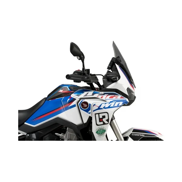 Puig Слюда Sport за Honda CRF 1100L Africa Twin (2020–2023) – Опушена