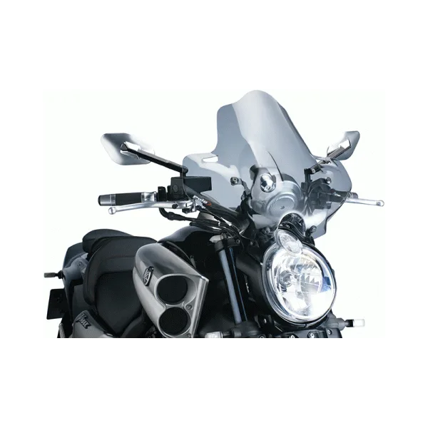 Puig Слюда Sport за Yamaha V-Max (2009–2016) – Опушена