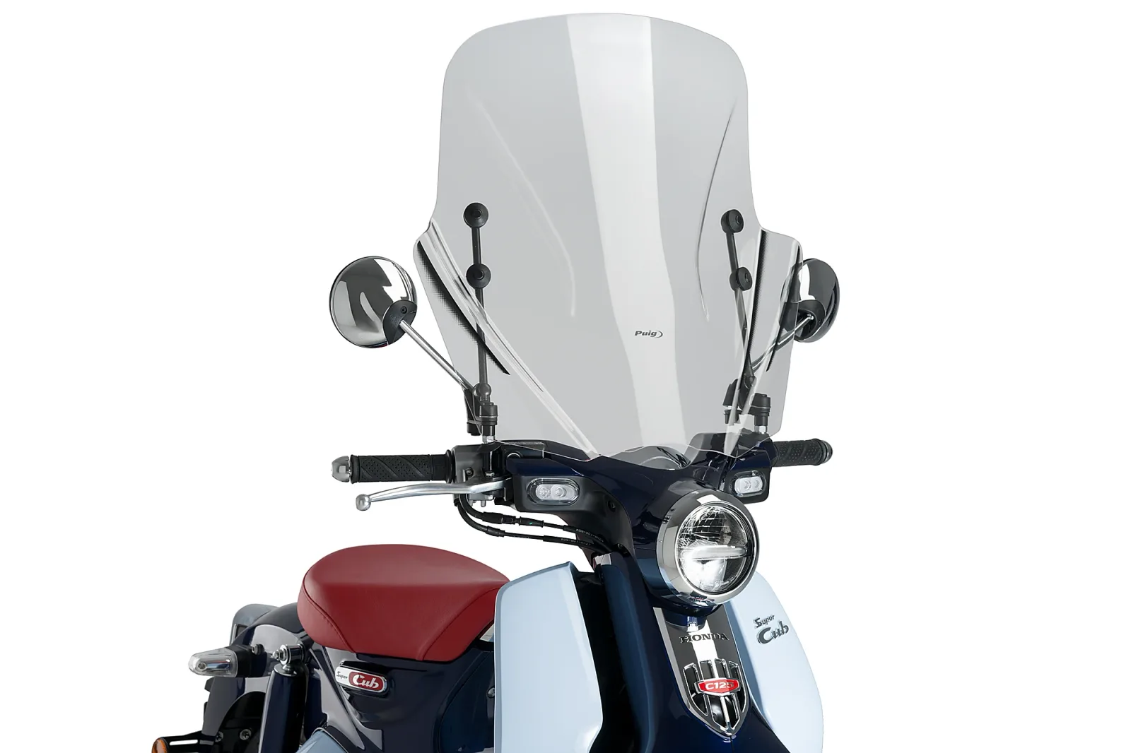 Puig Слюда T.X. за Honda C125 Super Cub (2019–2025) – Прозрачна