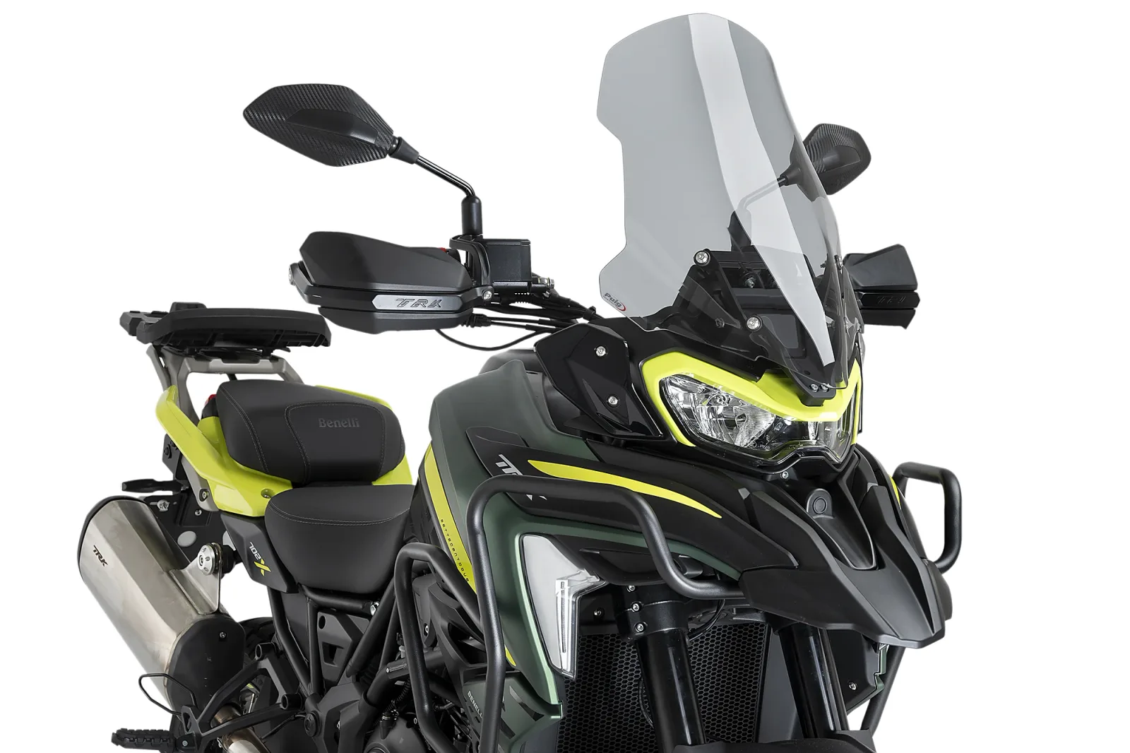 Puig Слюда Touring за Benelli TRK 702 (2023–2026) – Опушена