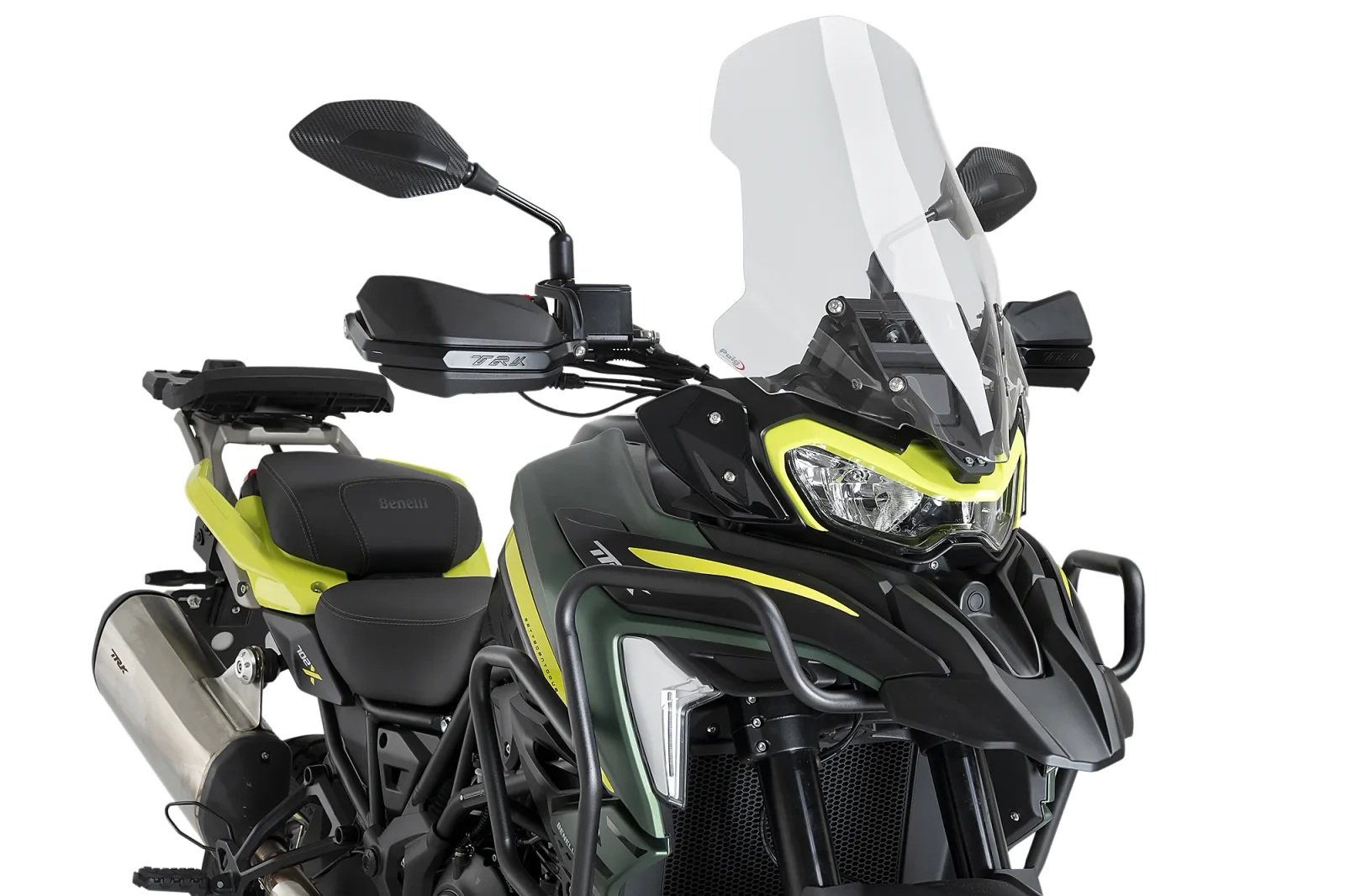Puig Слюда Touring за Benelli TRK 702 (2023–2026) – Прозрачна
