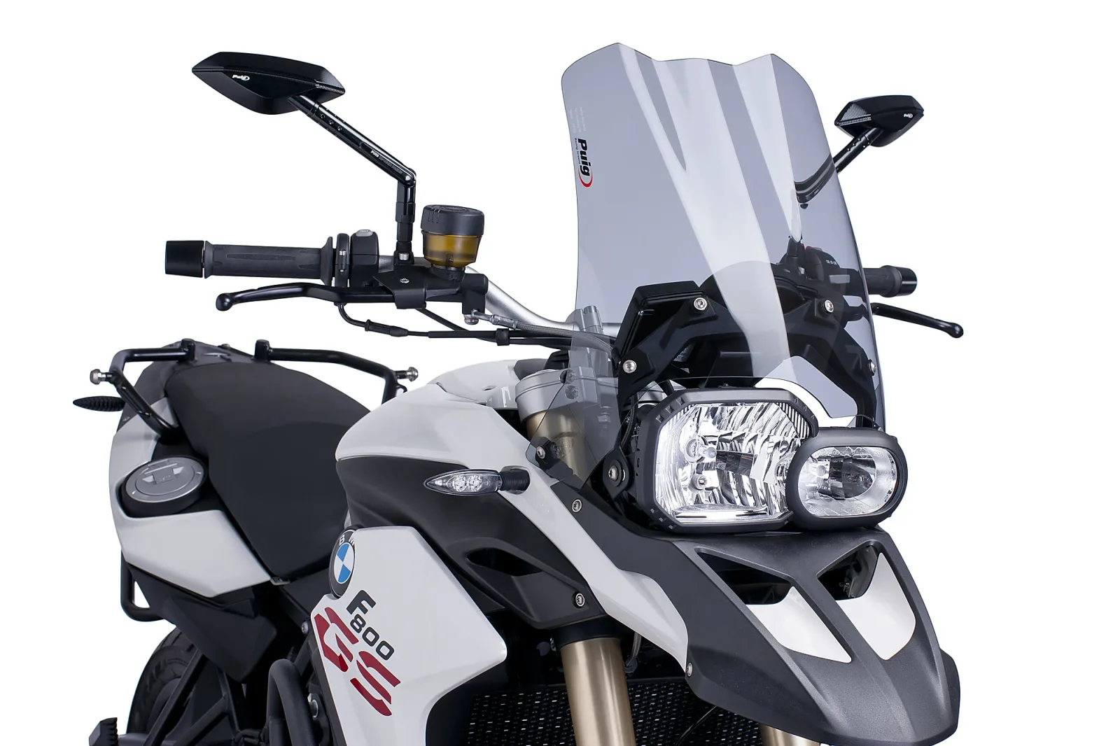 Puig Слюда Touring за BMW F 650 GS (2008–2012), F 800 GS (2008–2017) – Опушена